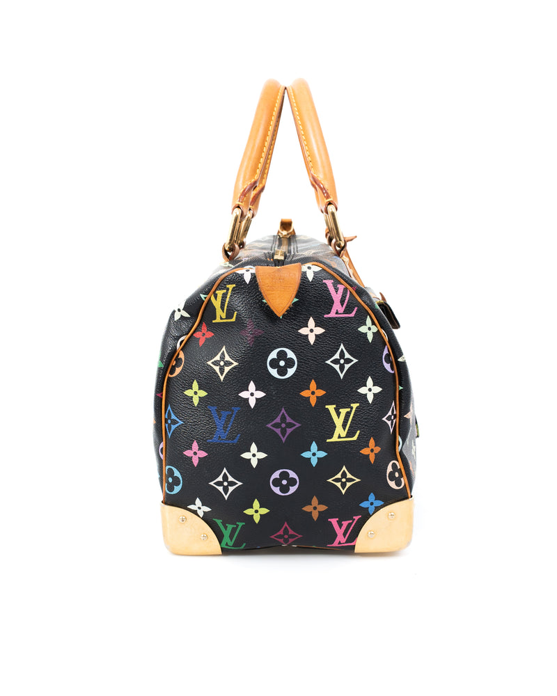 Louis Vuttion X Takashi Murakami Monogram Speedy 30
