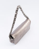 Chanel CC Metallic Chain Flap Bag
