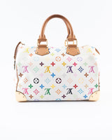 Louis Vuitton X Takashi Murakami Monogram Speedy 30