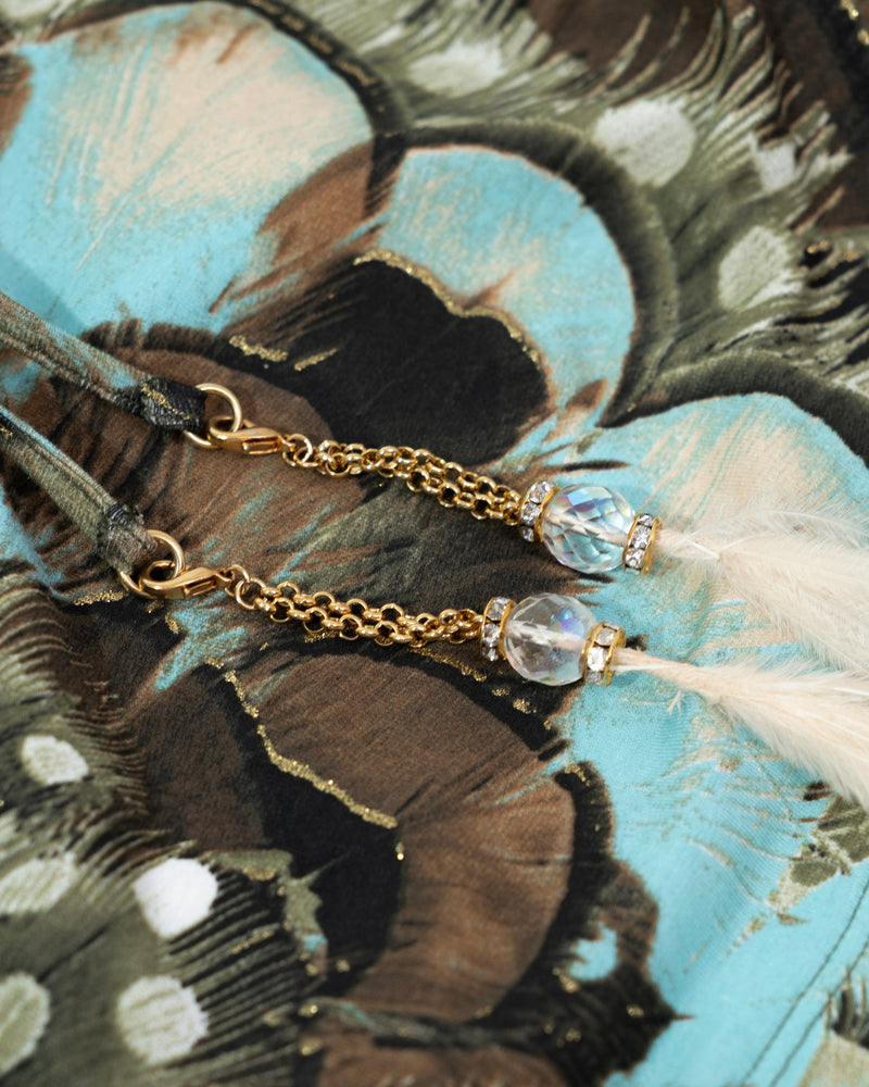 Cavalli Feather Print Top