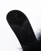 Louis Vuitton Fur Marilyn Mules - EU 37.5