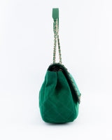 Chanel X Pharrell Williams Suede Lambskin XXL Flap Bag