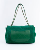 Chanel X Pharrell Williams Suede Lambskin XXL Flap Bag