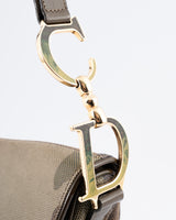 Dior Camo Saddle Bag