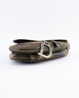 Dior Camo Saddle Bag