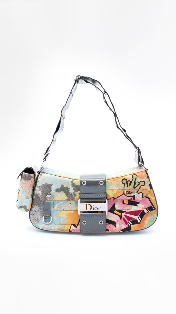 Dior Chic Kaos Graffiti Columbus Bag