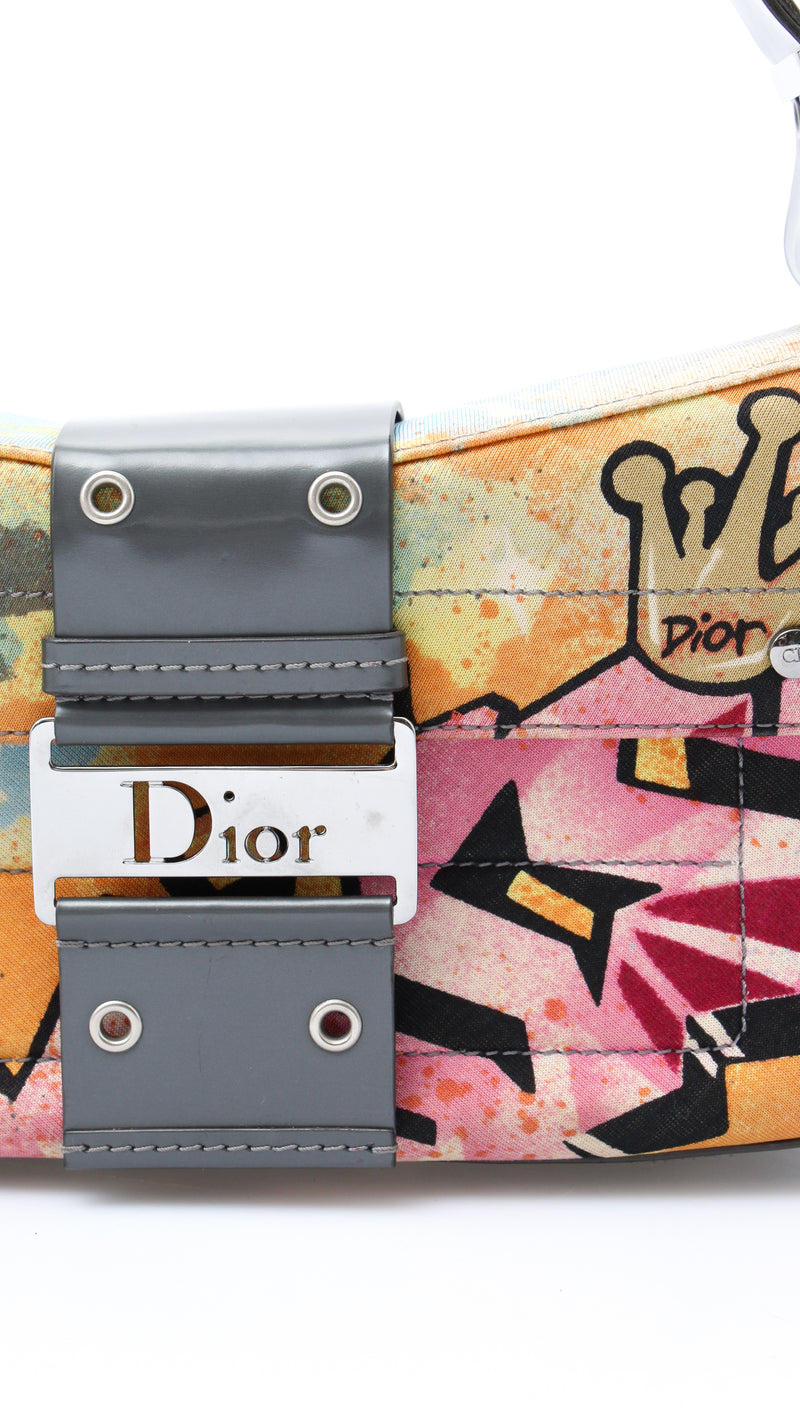 Dior Chic Kaos Graffiti Columbus Bag