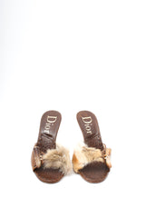 Dior Fur Heels