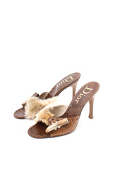 Dior Fur Heels