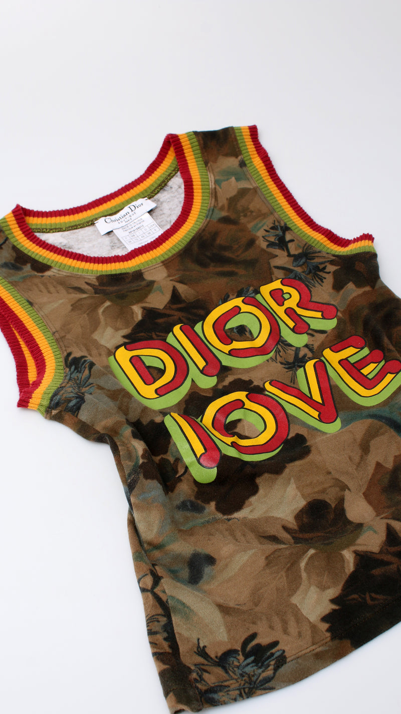 Dior Rasta Mania Tank Top