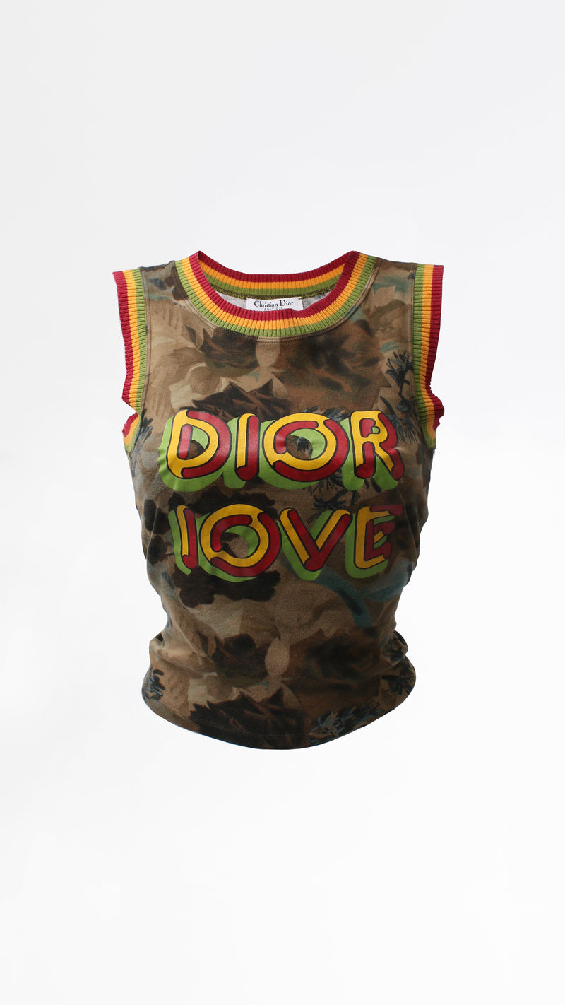 Dior Rasta Mania Tank Top
