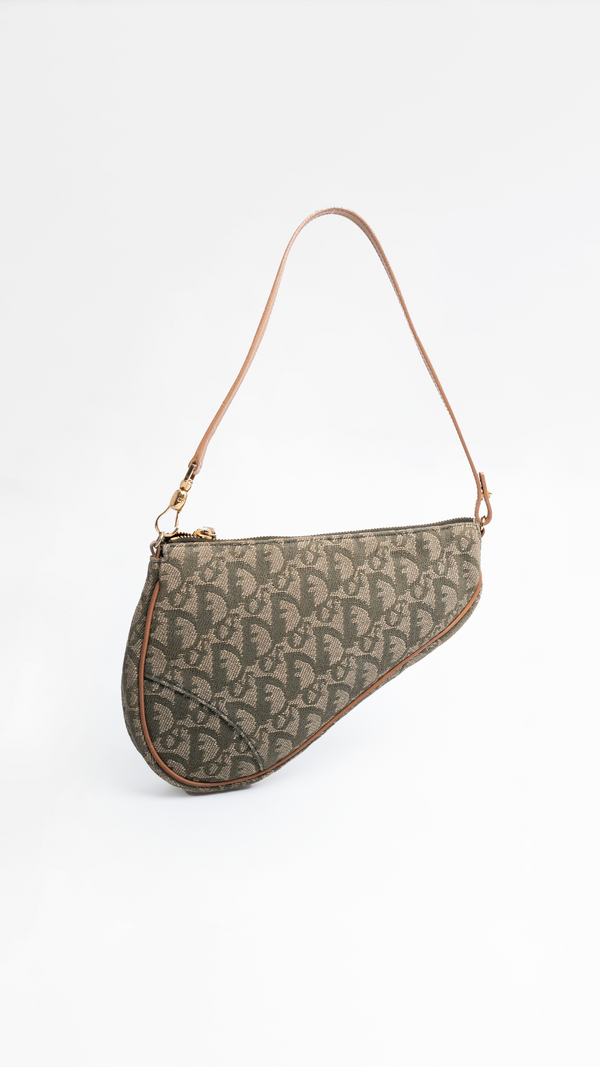 Dior Monogram Mini Saddle Bag