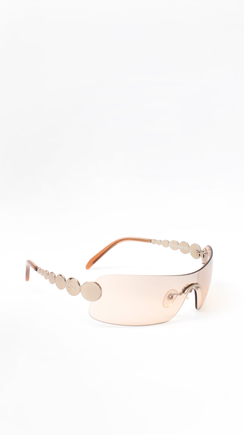 Dior Ruthenium/n Rimless Sunglasses