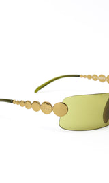 Dior Ruthenium/n Rimless Sunglasses