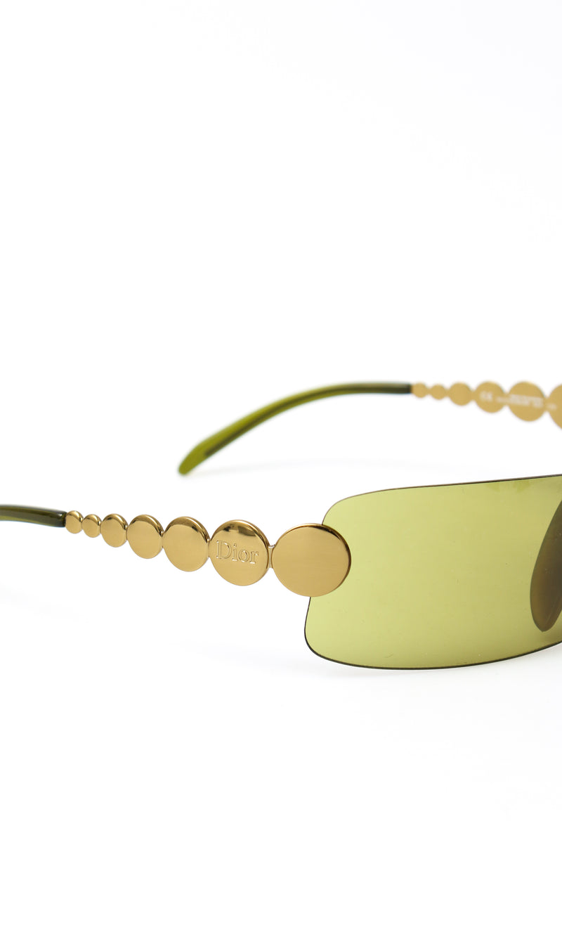 Dior Ruthenium/n Rimless Sunglasses