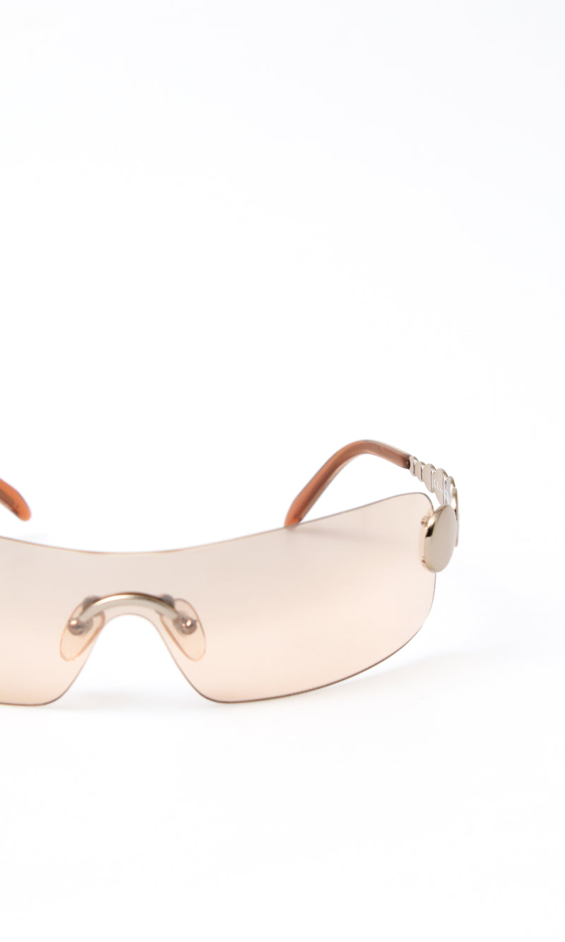 Dior Ruthenium/n Rimless Sunglasses