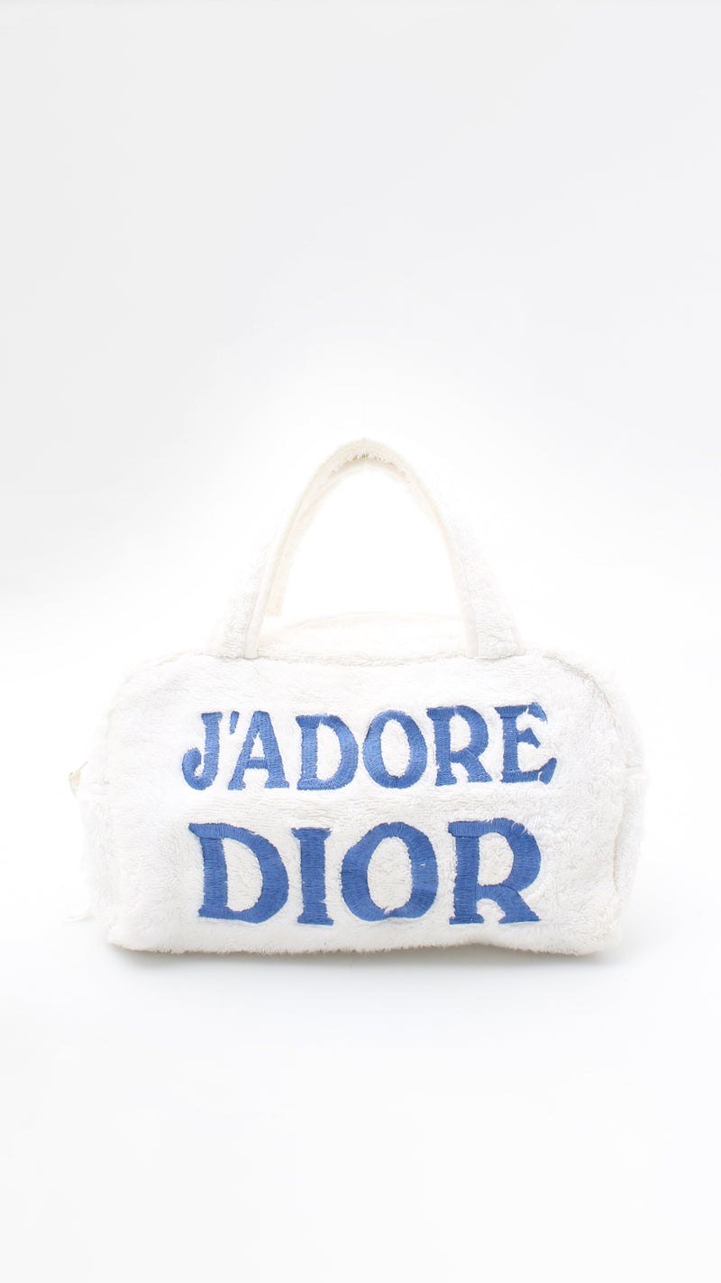 J'adore Dior Terry Cloth Bag