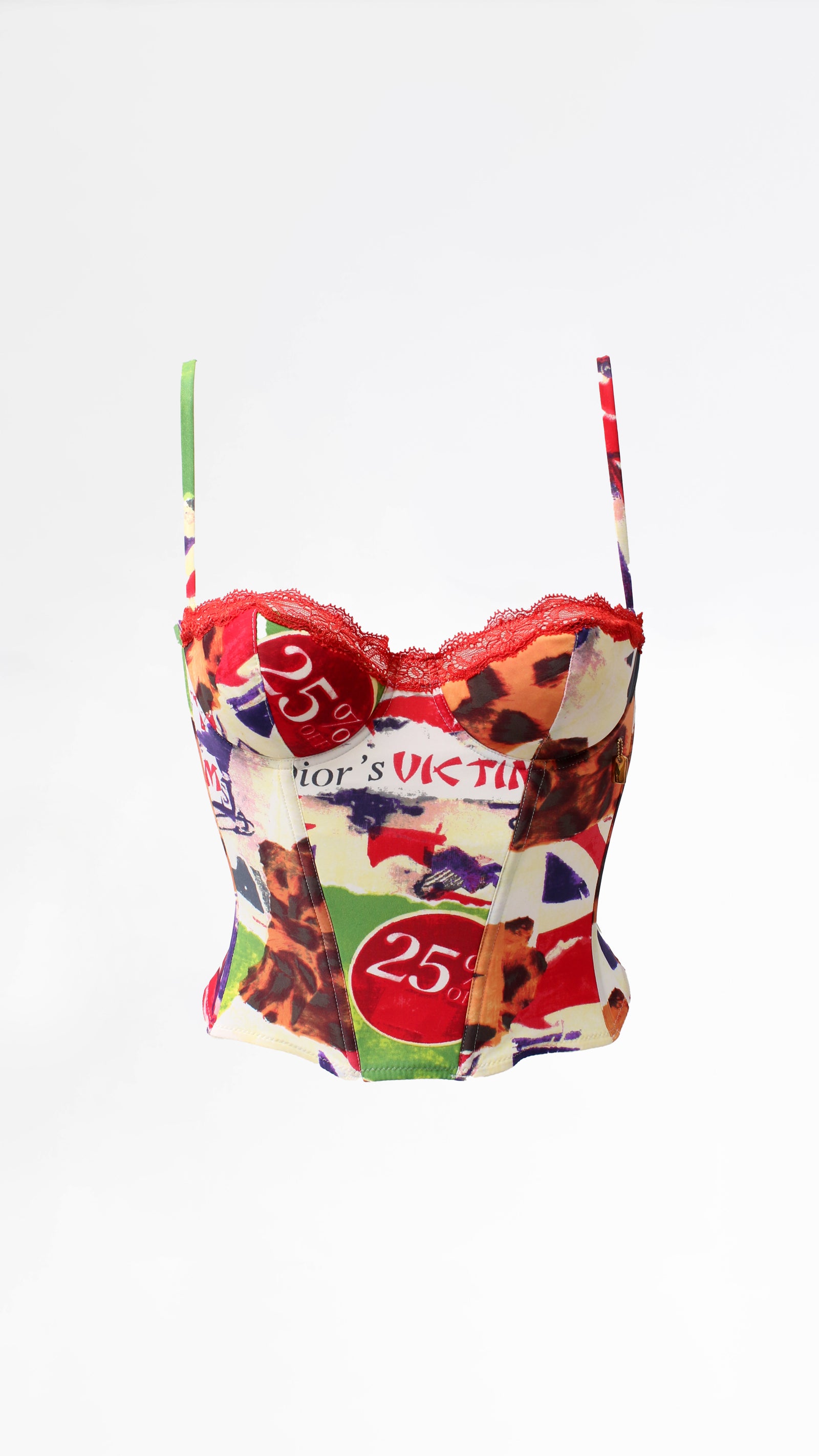 dior bustier top