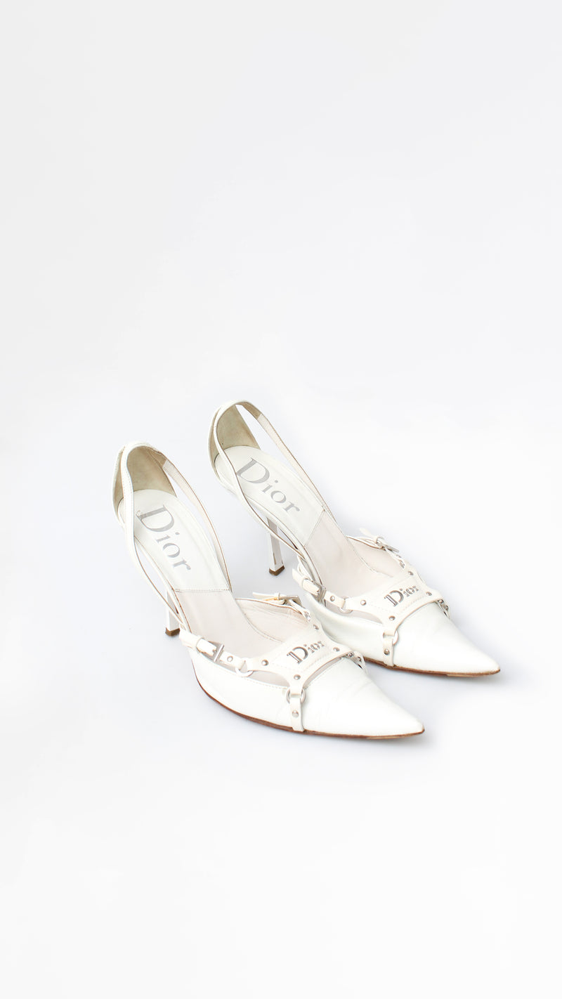 Dior Bondage Heels