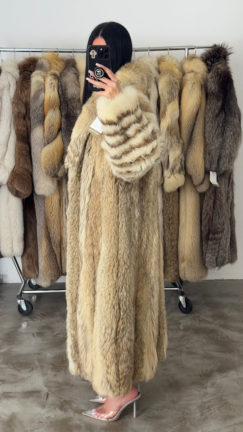 Vintage Fox Fur Coat