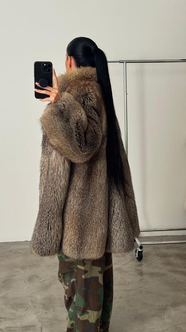 Vintage Fox Fur Coat