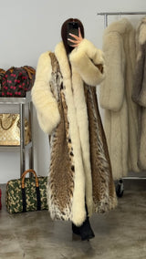 Vintage Lynx Fur Coat