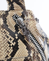 Chrome Hearts JJ Dean Python Snakeskin Leather Bag