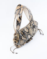 Chrome Hearts JJ Dean Python Snakeskin Leather Bag