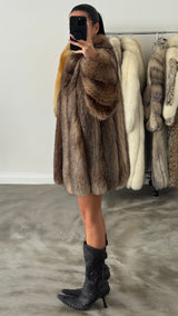 Vintage Fox Fur Coat