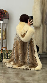 Vintage Lynx Fur Coat