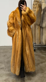 Vintage Fox Fur Coat