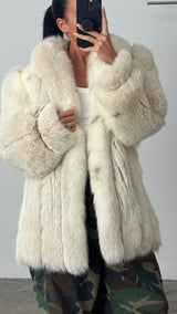 Vintage Fox Fur Coat