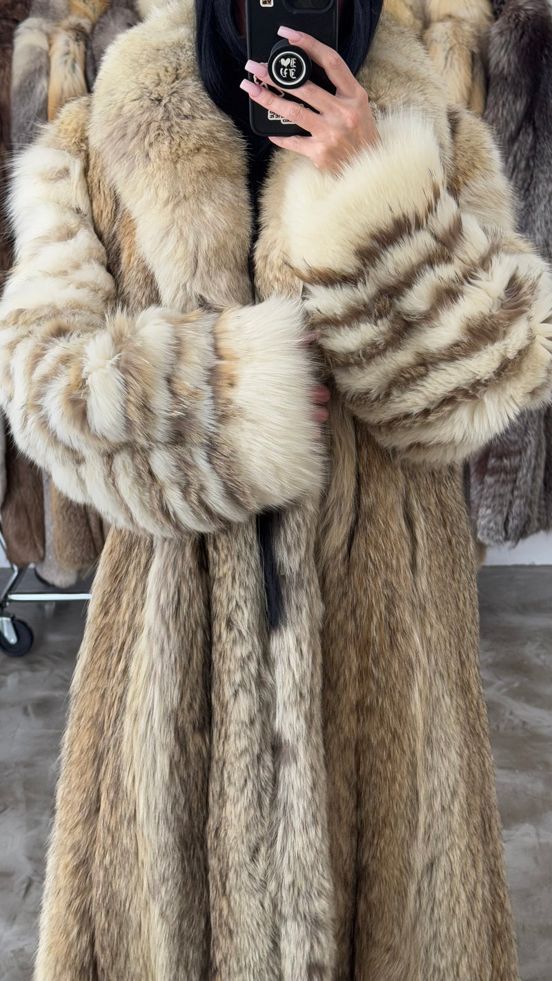 Vintage Fox Fur Coat