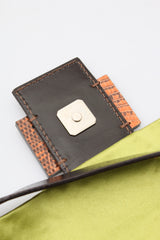 Fendi Satin Beaded Baguette Bag