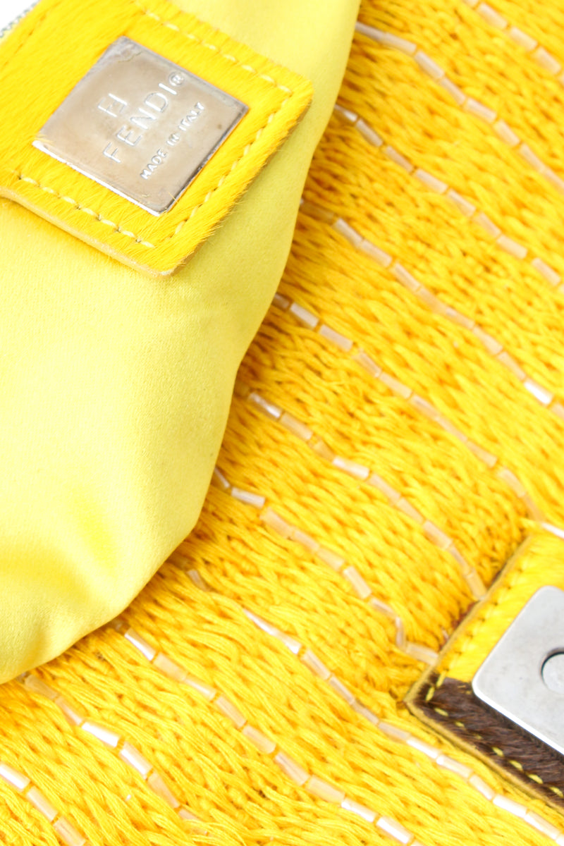 Fendi Beaded Baguette Bag