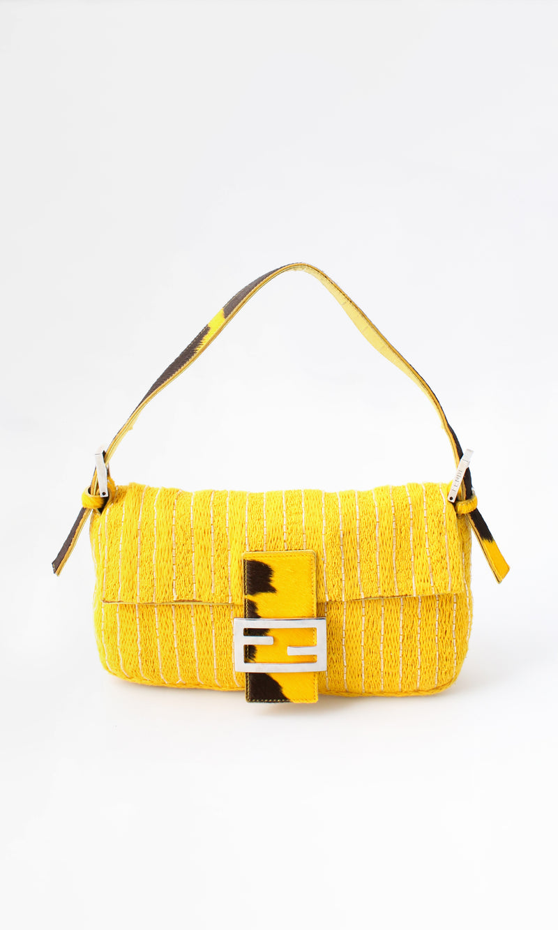 Fendi Beaded Baguette Bag