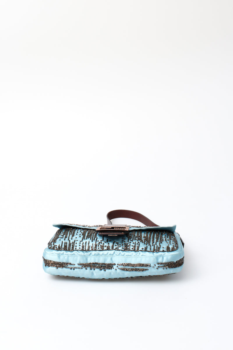 Fendi Satin Beaded Baguette Bag