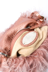 Fendi Mongolian Fur Baguette Bag