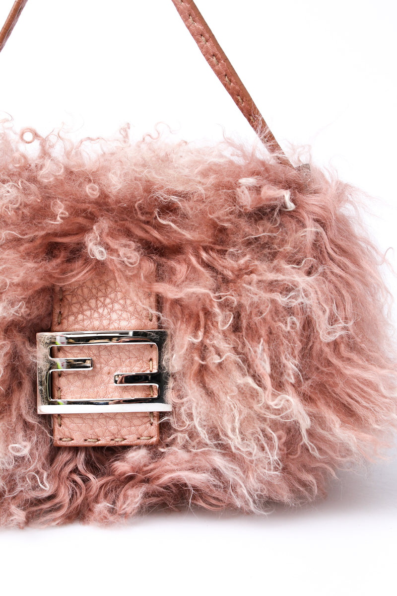 Fendi Mongolian Fur Baguette Bag