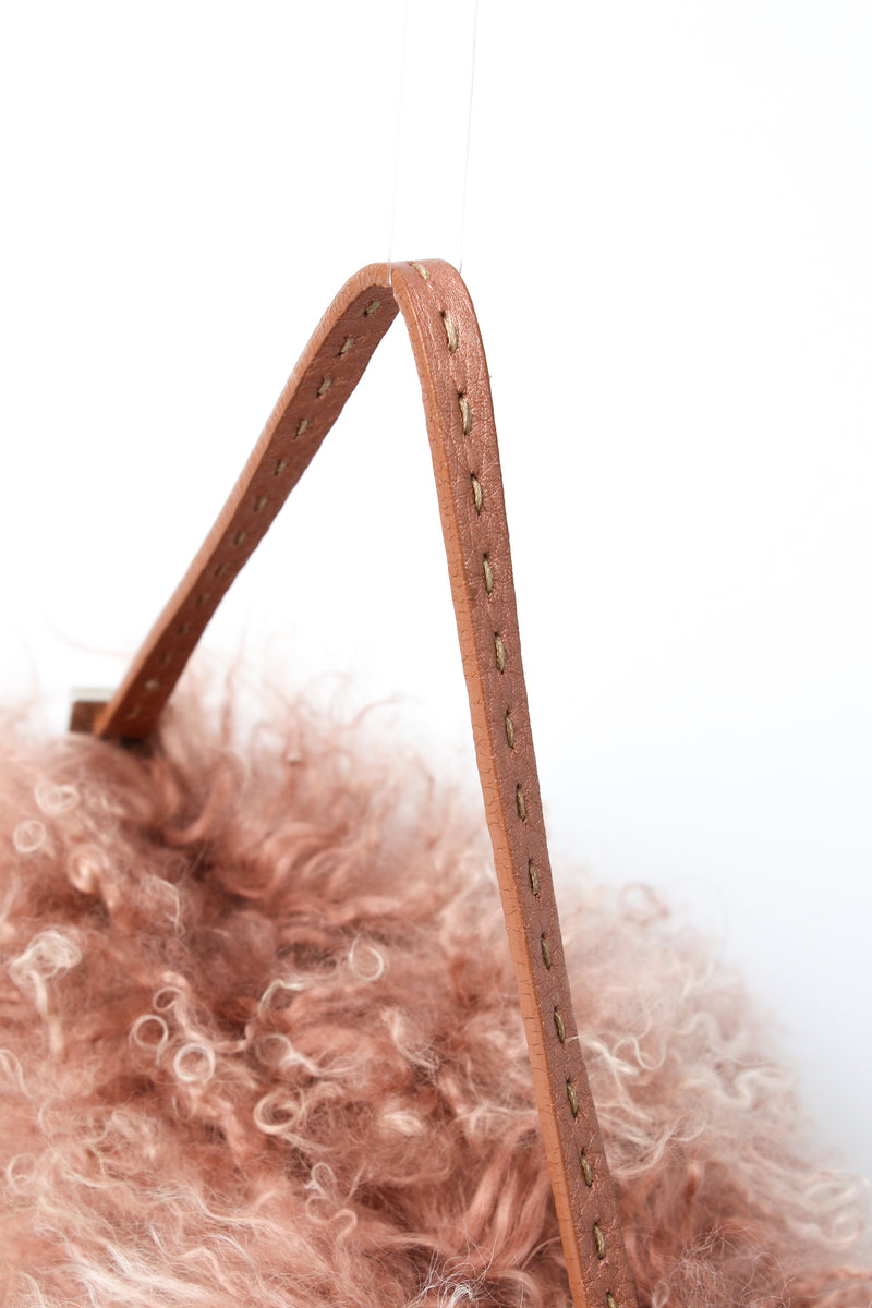 Fendi Mongolian Fur Baguette Bag