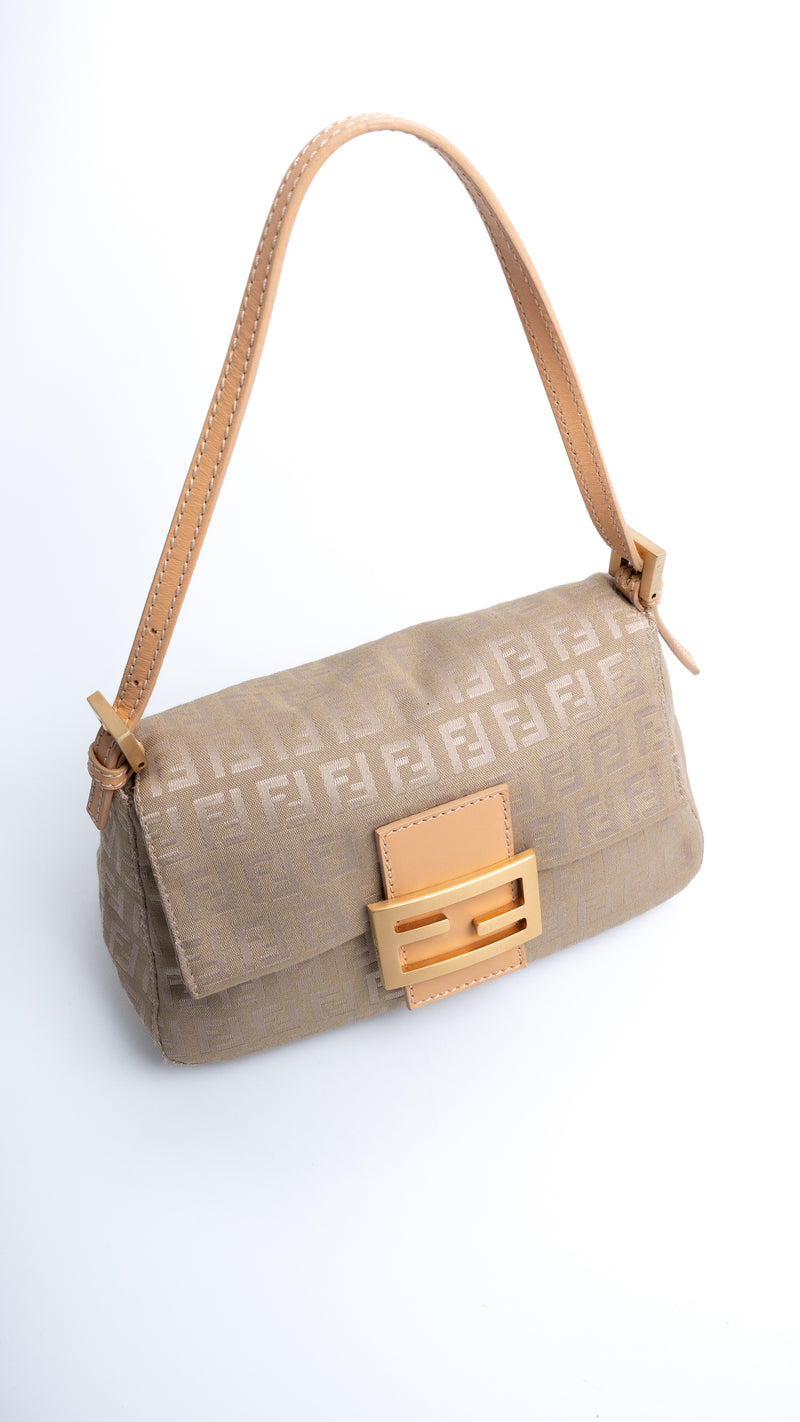 Fendi Zucchino Mini Mamma Baguette