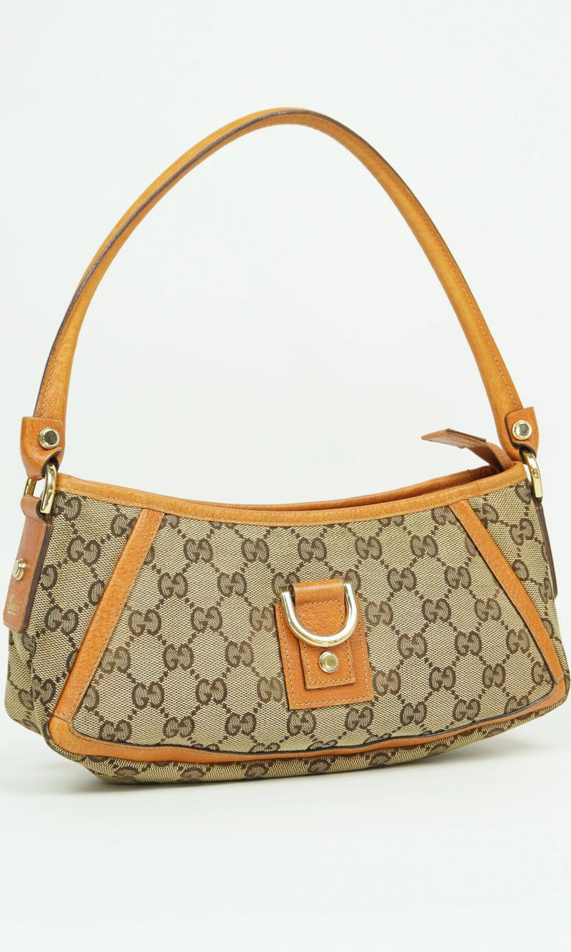 Gucci Monogram Abbey Shoulder Bag
