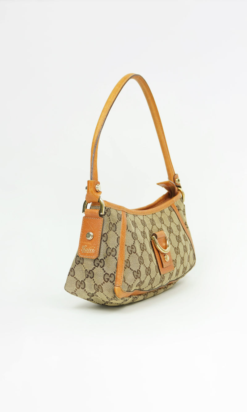 Gucci Monogram Abbey Shoulder Bag