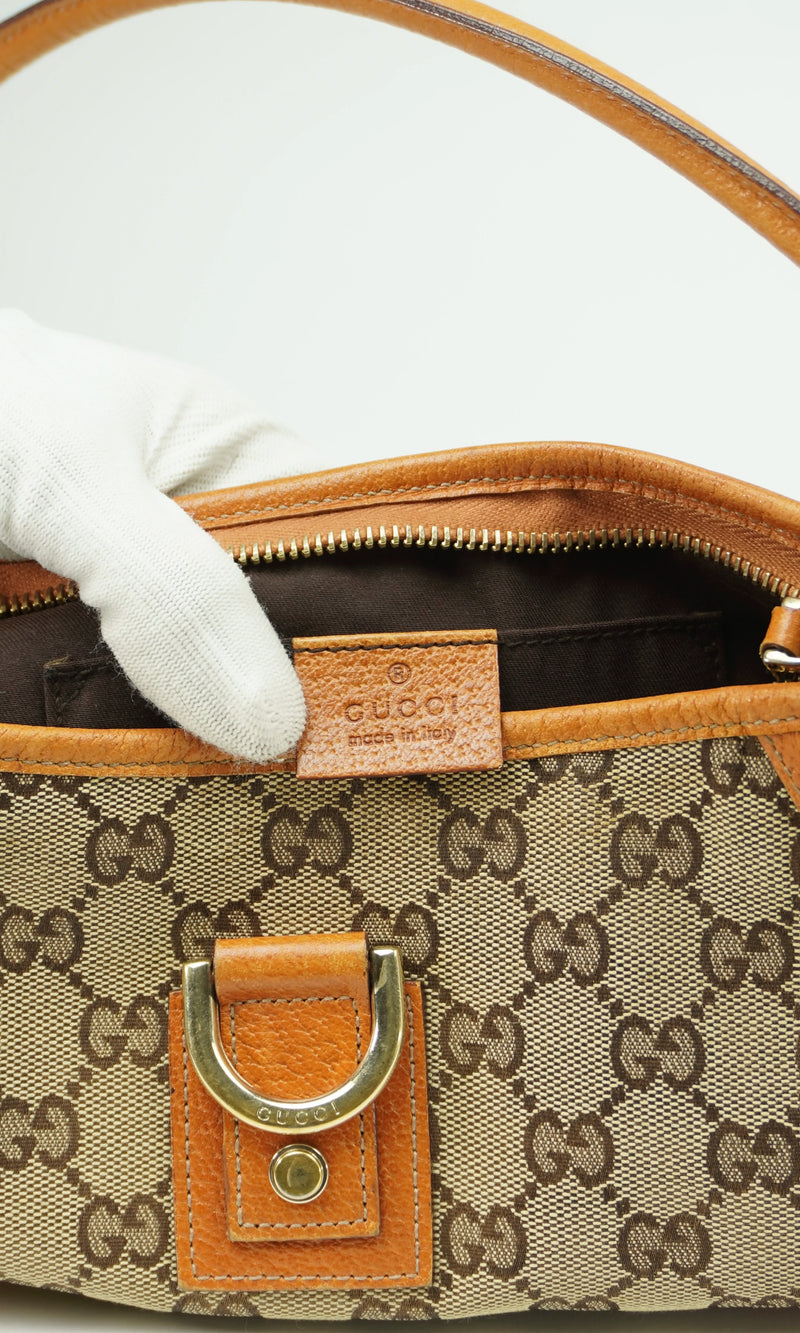 Gucci Monogram Abbey Shoulder Bag