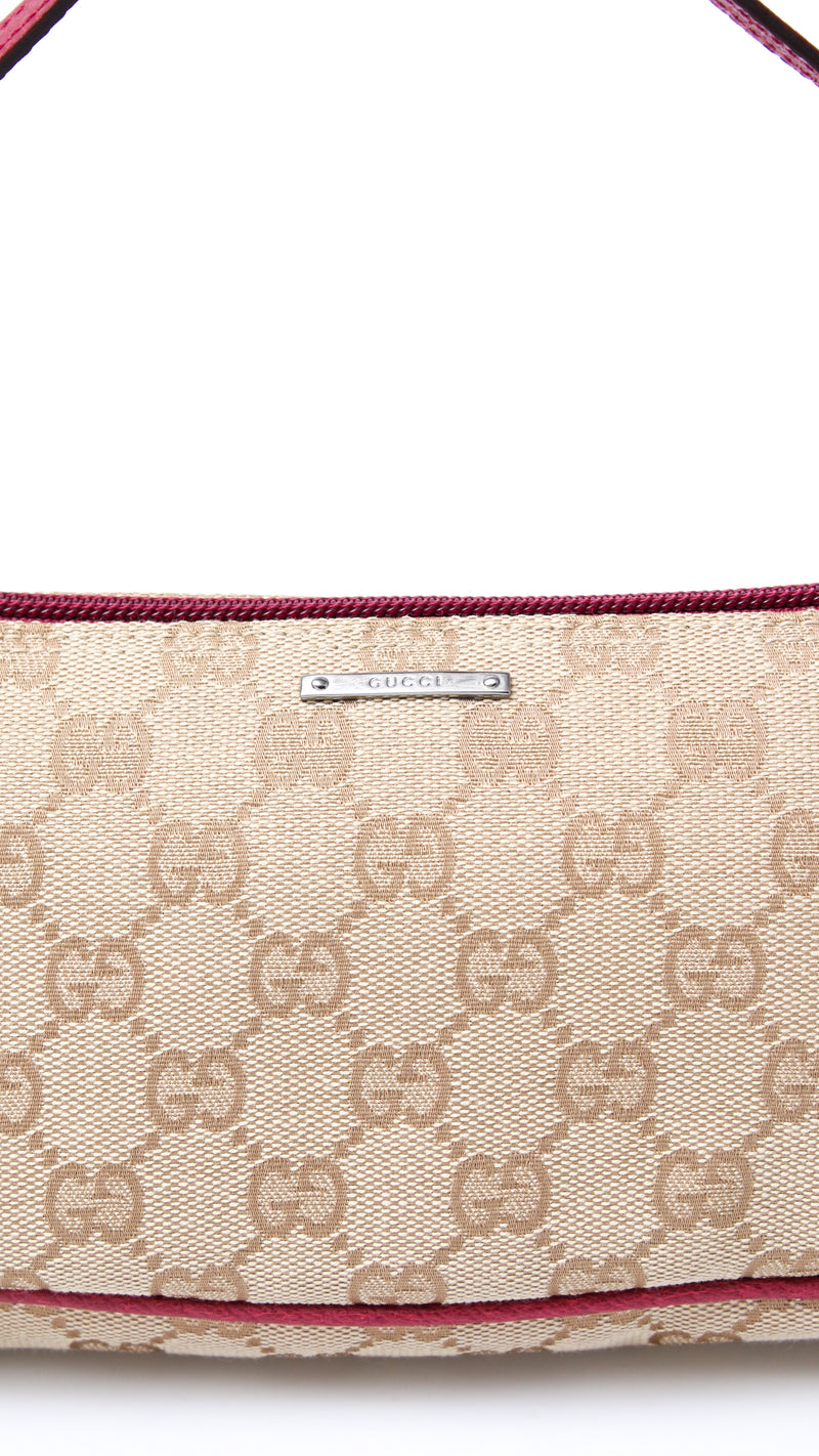 Gucci Monogram Boat Pochette