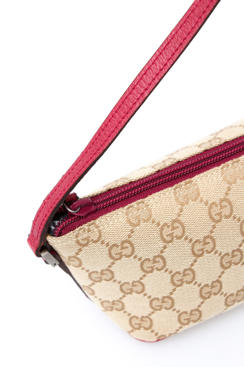 Gucci Monogram Boat Pochette