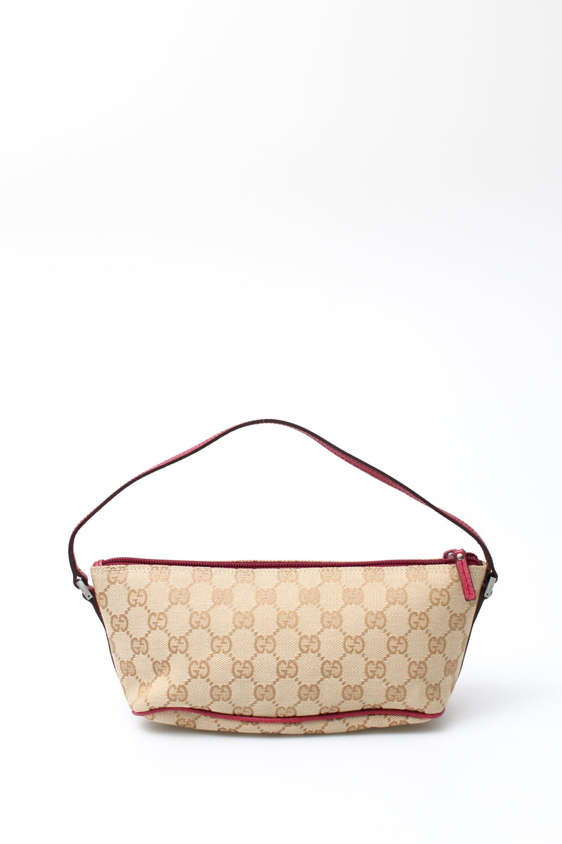 Gucci Monogram Boat Pochette