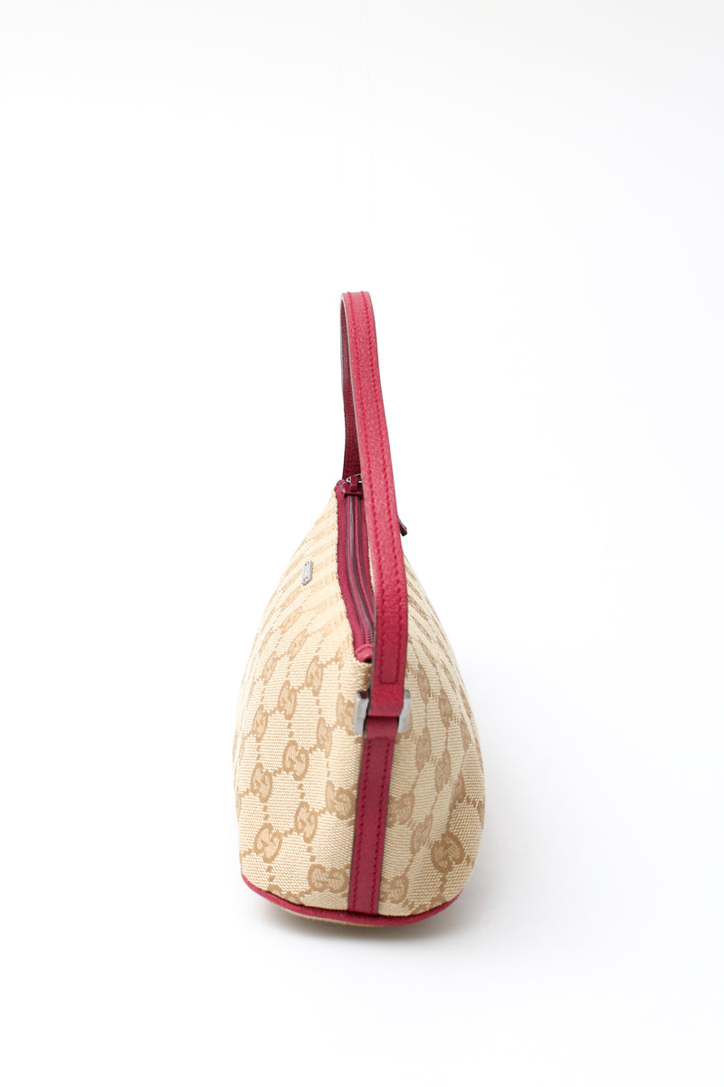 Gucci Monogram Boat Pochette