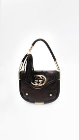 Gucci Leather Britt Tassel Bag