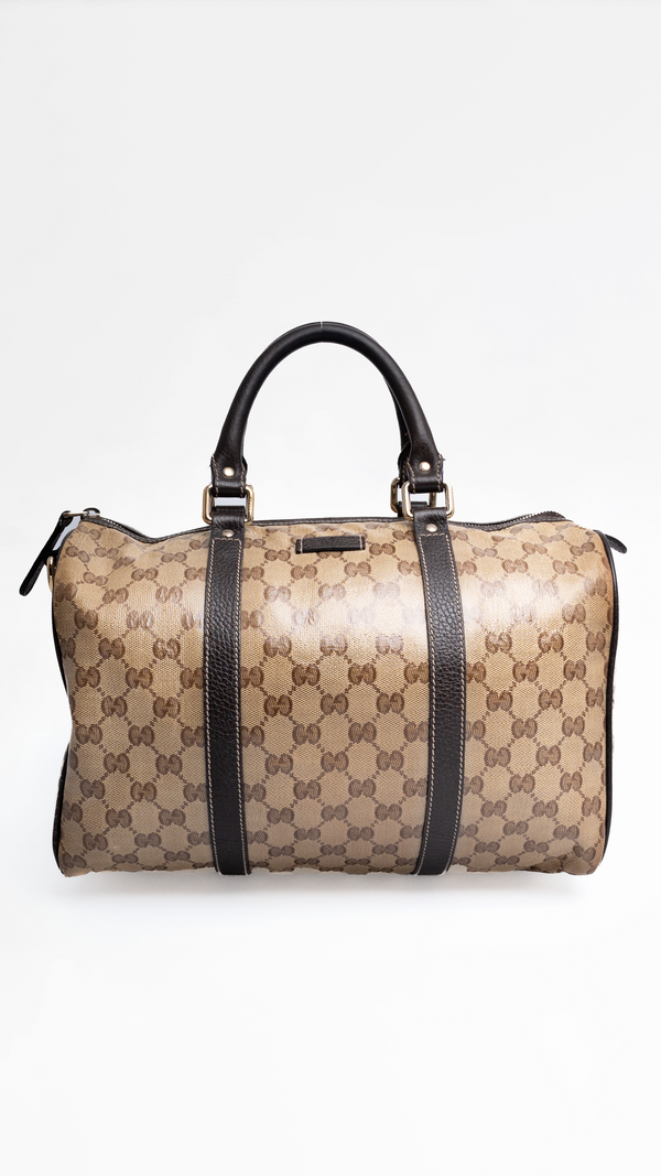 Gucci Monogram Boston Bag
